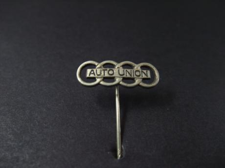 Auto Union zilverkleurig logo (ringen)